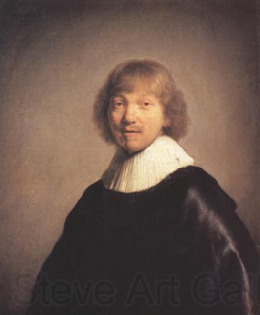 REMBRANDT Harmenszoon van Rijn Portrait of the Artist Facques de Gheyn III (mk33) France oil painting art